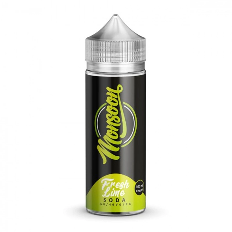 Monsoon - Fresh Lime Soda 100ml Liquid 0mg